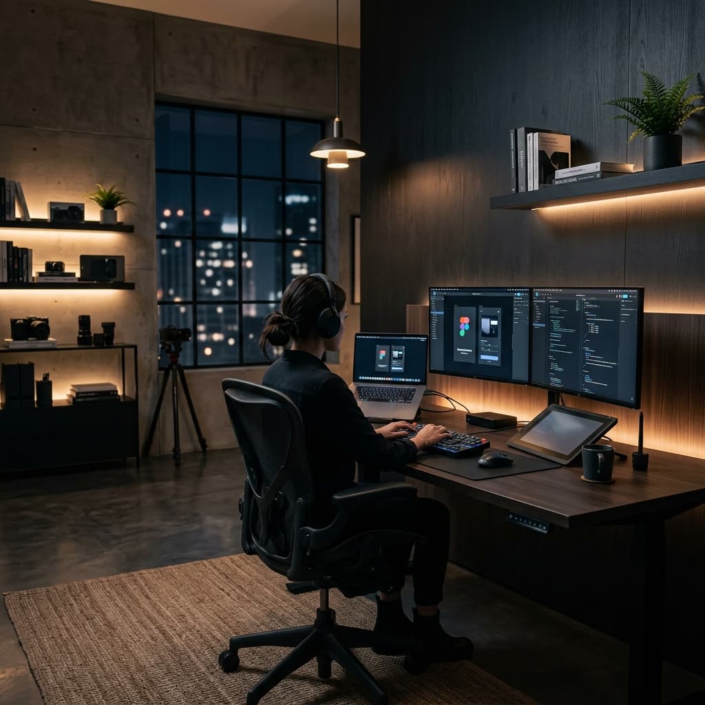 Renthink digital agency workspace, our journey